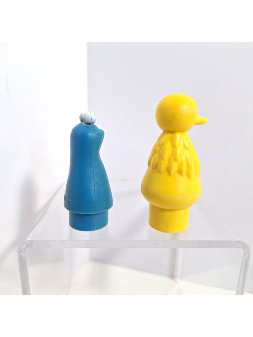 Little People Sesame Street Big Bird Cookie Monster Fisher Price Vintage Lot - Picture 8 of 9
